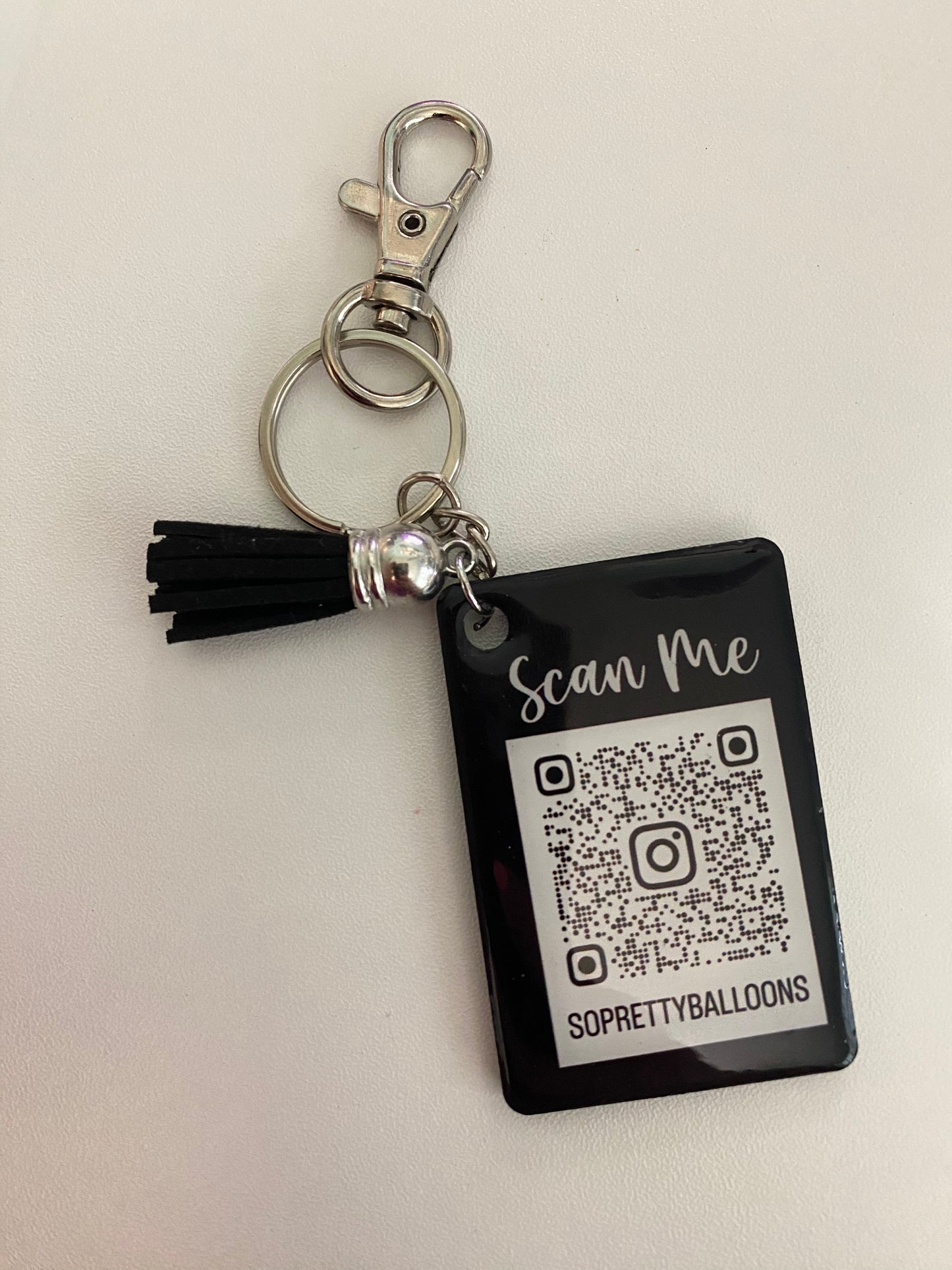 "Scan Me" Keychains