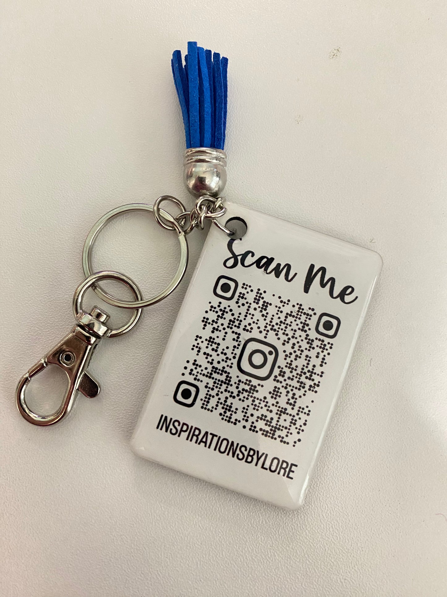"Scan Me" Keychains