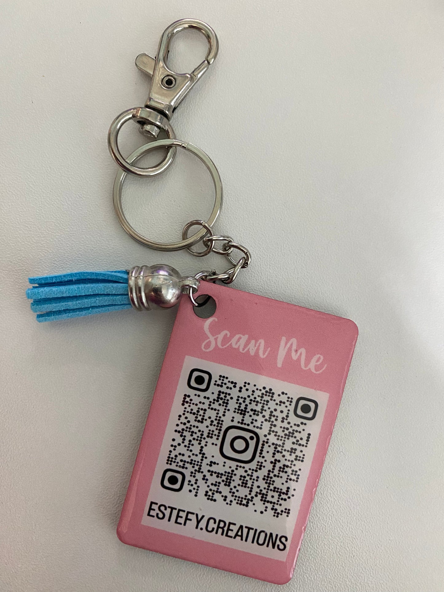 "Scan Me" Keychains