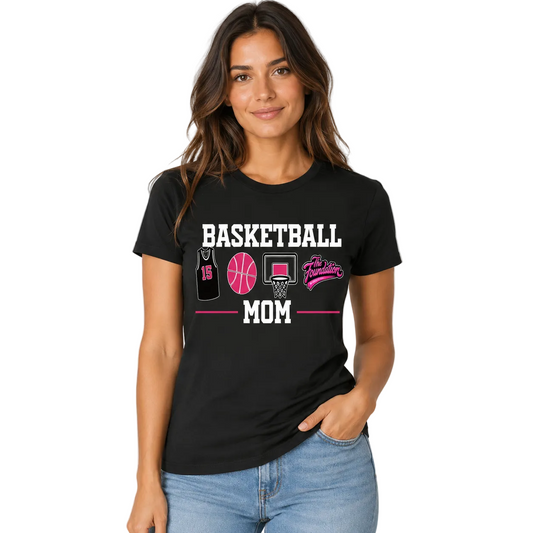 The Foundation Court Side Mom Basketball Tee
