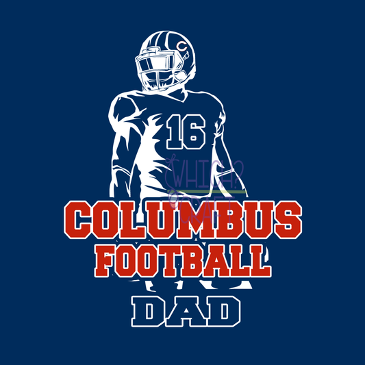Columbus Football Player