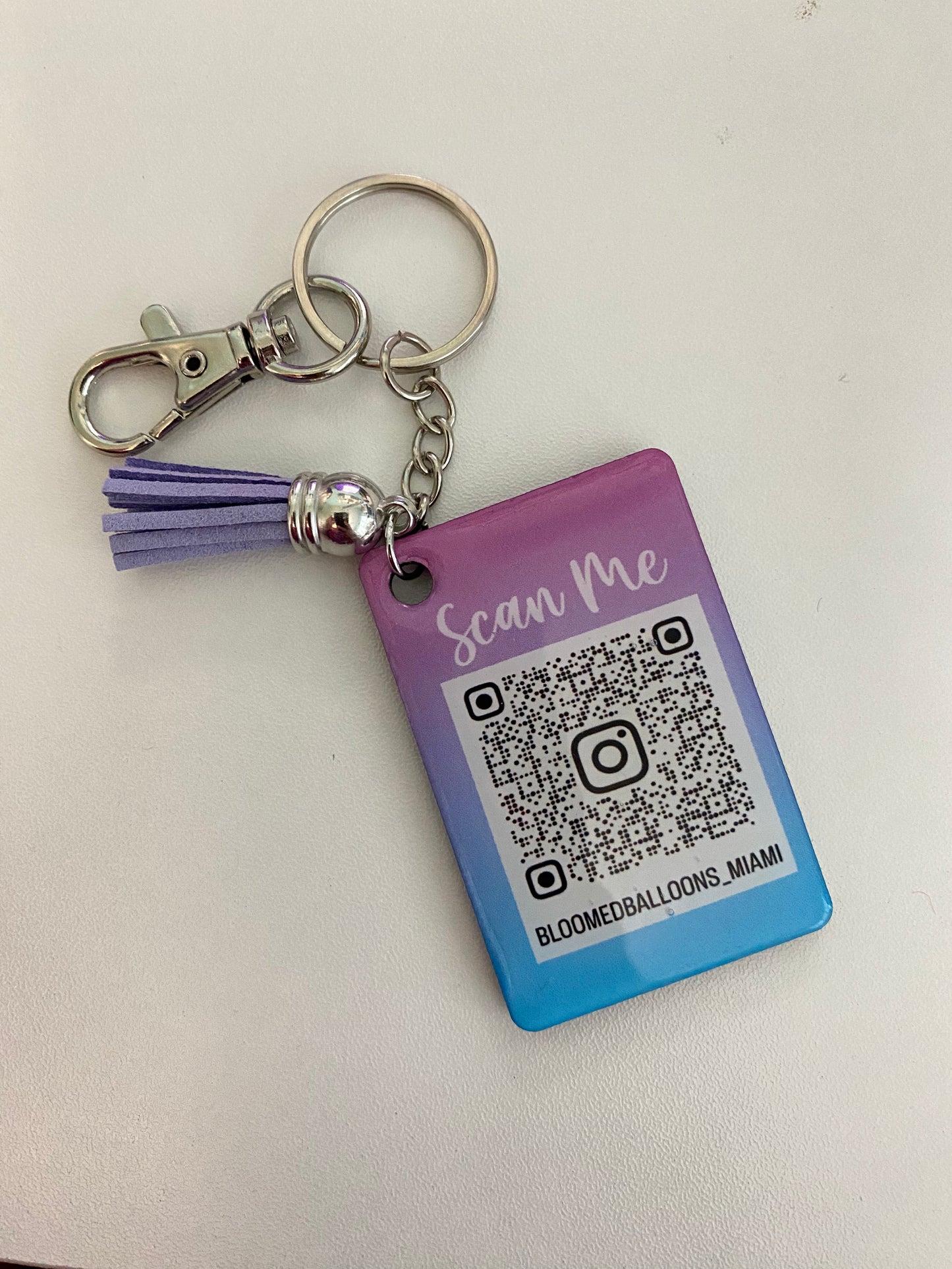 "Scan Me" Keychains