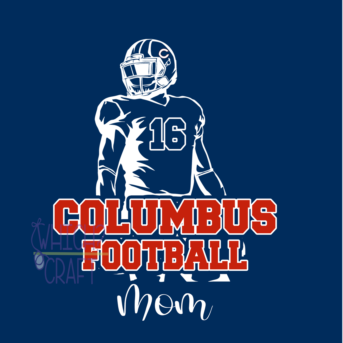 Columbus Football Player