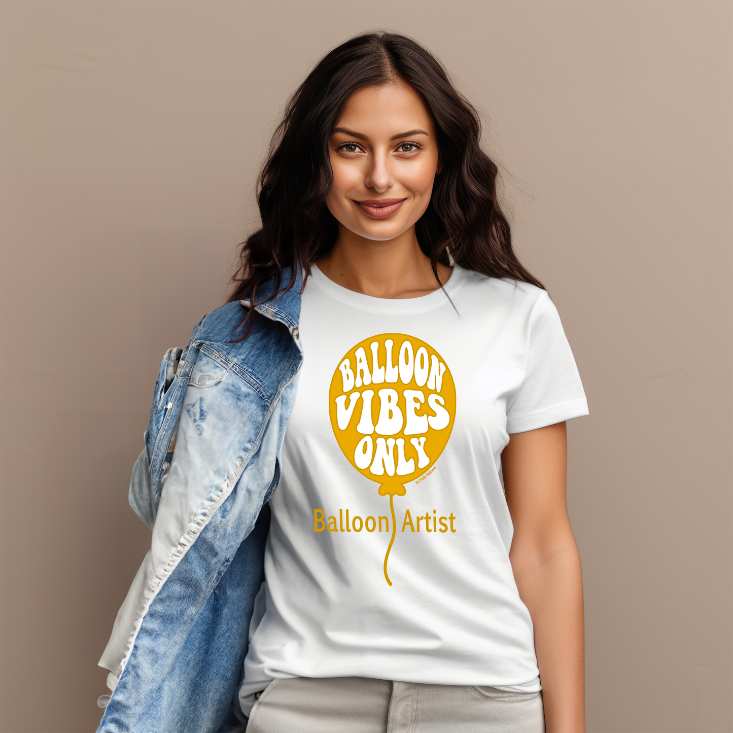 Balloon Vibes Only Single Balloon Tee