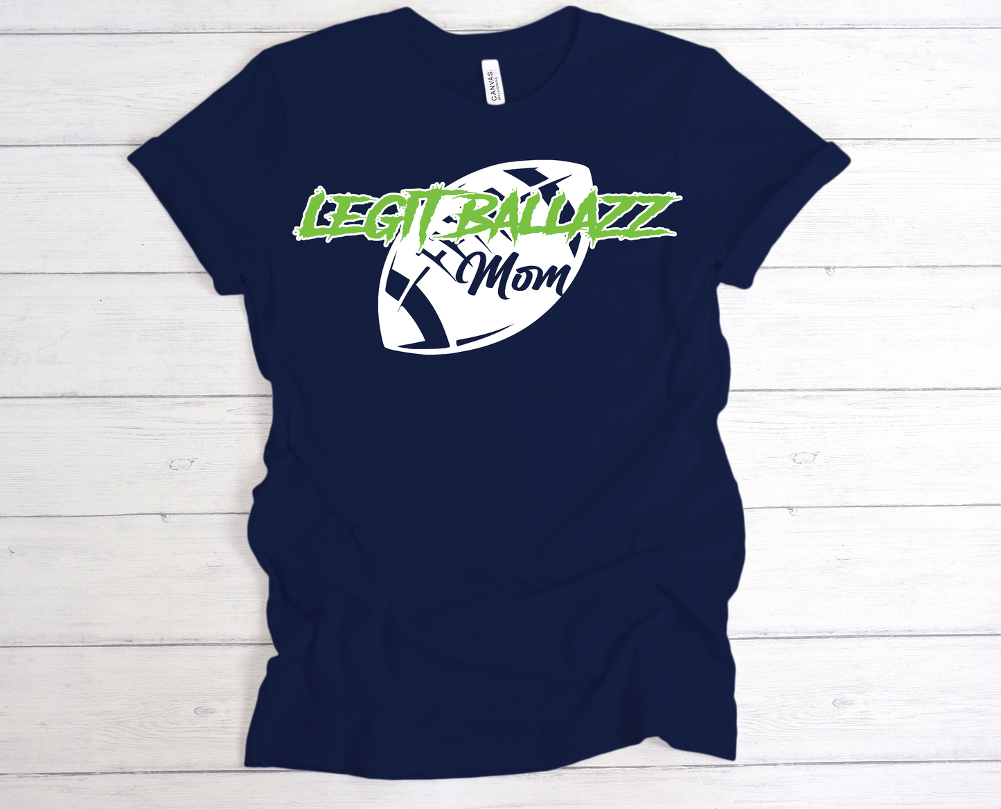 Legit Mom with Football