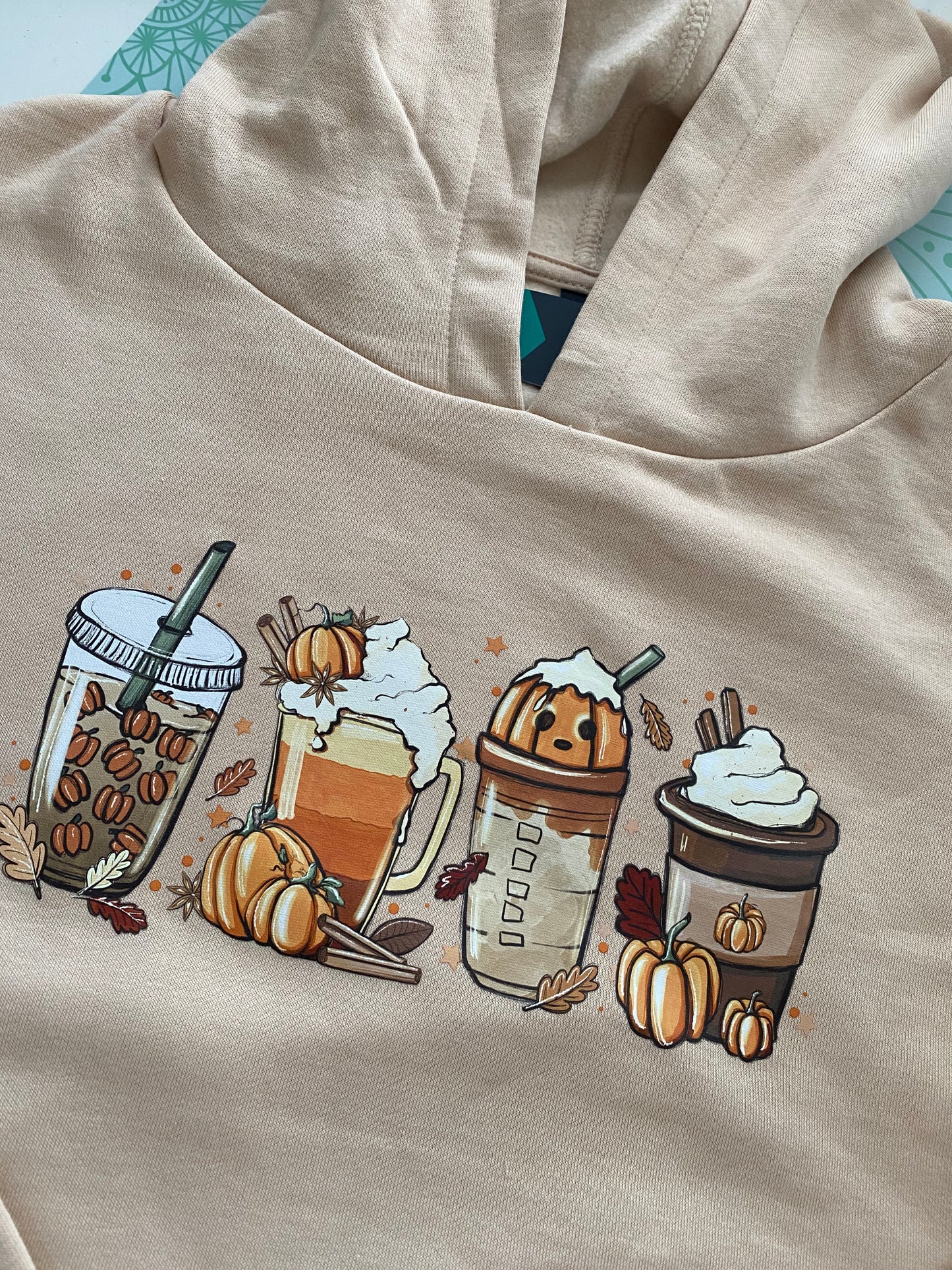 Halloween/Fall Coffee Hoodie