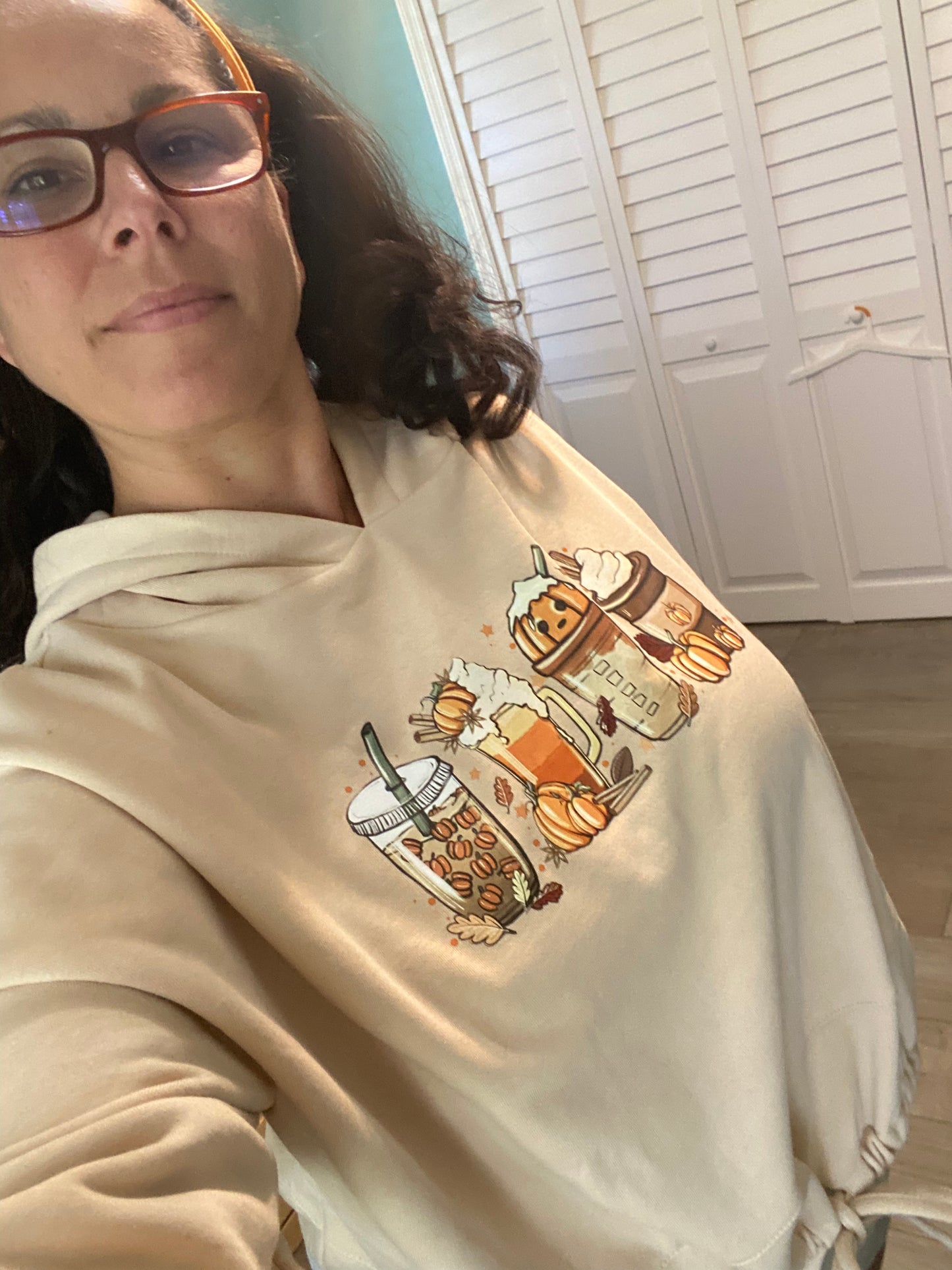 Halloween/Fall Coffee Hoodie